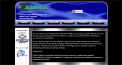 Desktop Screenshot of materialesanfra.com.ar