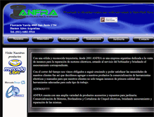 Tablet Screenshot of materialesanfra.com.ar